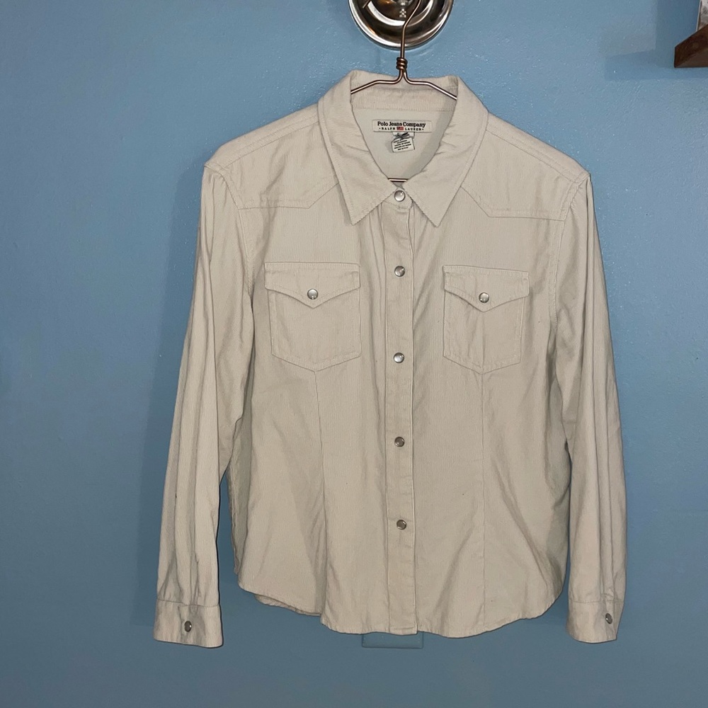 Ralph Lauren Long Sleeve Button Down (Size M)